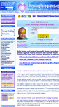 Mobile Screenshot of healingholograms.com